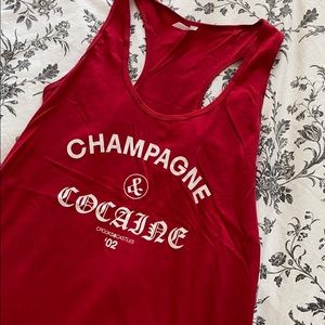 {crooks & castles) red tank